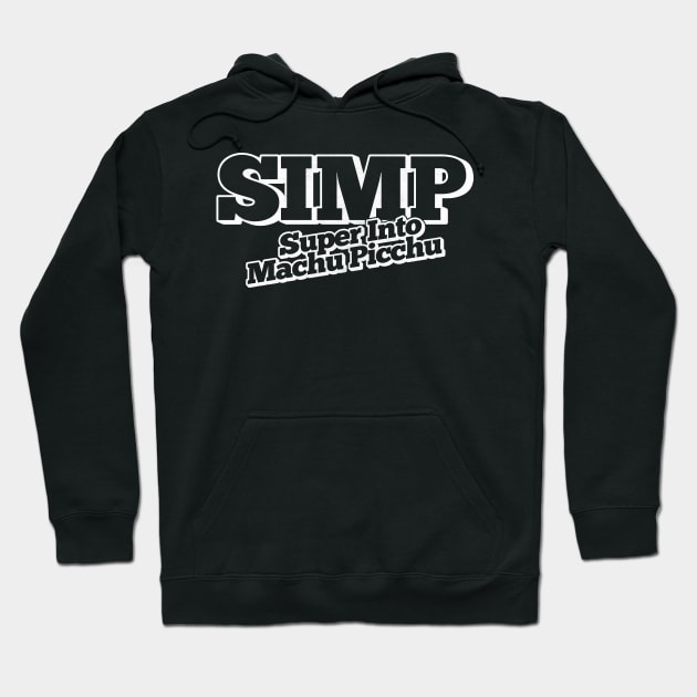 SIMP - Super Into Machu Picchu Hoodie by DankFutura